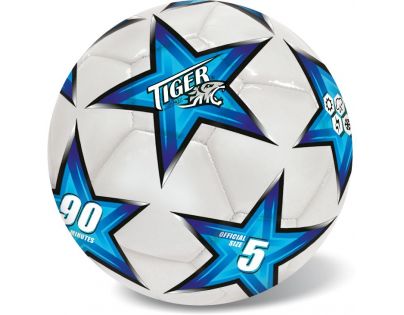 Alltoys Lopta kožená futbalová modrá č. 5