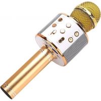 Alltoys Mikrofón bezdrôtový zlatý