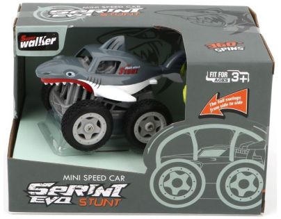 Alltoys Mini auto žralok RC sivé (303G)