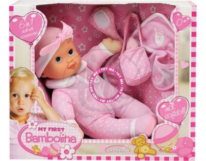 Alltoys Moje první Bambolina se zvukem polibků