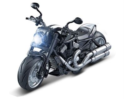 Alltoys Motorka 1 : 12 so svetlom černá