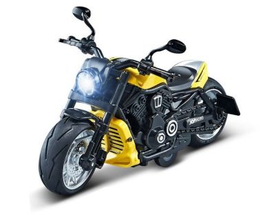 Alltoys Motorka 1 : 12 so svetlom žlutá