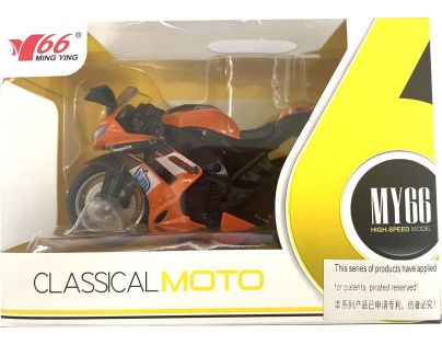 Alltoys Motorka 1 : 14 (114) oranžová