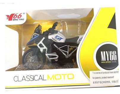 Alltoys Motorka 1 : 14 biela GT Tourer