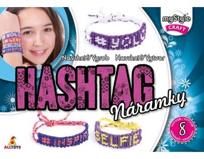 Alltoys MyStyle Hashtag náramky