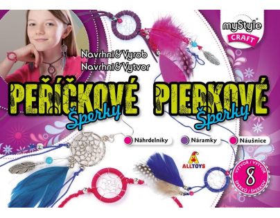 Alltoys MyStyle Peříčkové šperky