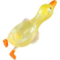 Alltoys Natiahnuteľná a stláčacia trblietavá kačka