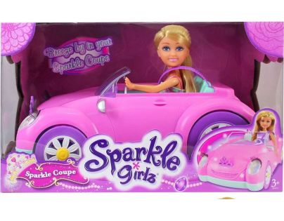 Alltoys Panenka Sparkle Girlz v autíčku