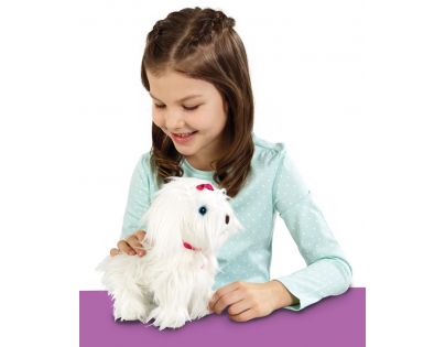 Alltoys Pejsek Fluffy na vodítku