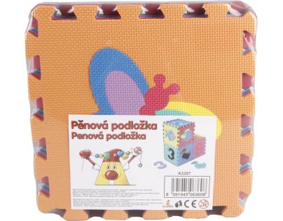 Alltoys Pěnová podložka Zvířátka 10 ks