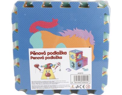 Alltoys Pěnová podložka Zvířátka 10ks