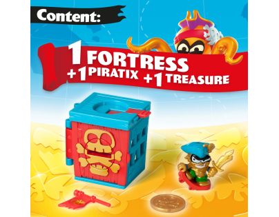 Alltoys Pirát Figurka Golden Treasure Fortress