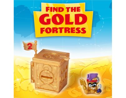 Alltoys Pirát Figurka Golden Treasure Fortress