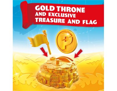 Alltoys Pirátska Figúrka s príslušenstvom Golden Treasure