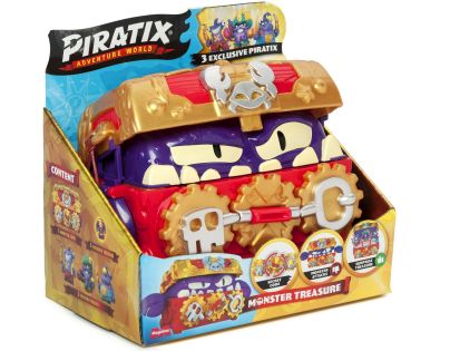 Alltoys Piratix S - Herná sada Monser Treasure