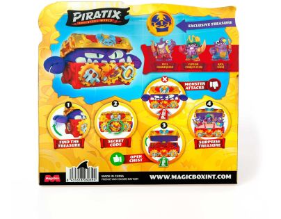 Alltoys Piratix S - Herná sada Monser Treasure