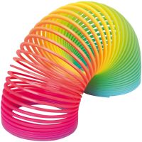 Alltoys Plastová pružina dúhová