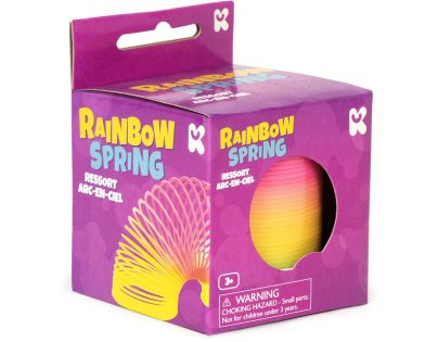 Alltoys Plastová pružina dúhová