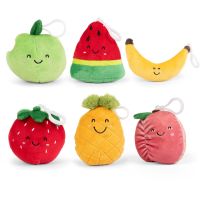 Alltoys Plyšová kľúčenka mini Ovocie 10 cm