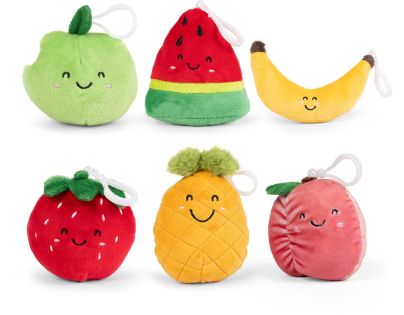Alltoys Plyšová kľúčenka mini Ovocie 10 cm