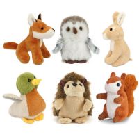 Alltoys Plyšové mini zvieratko z lesa 10 cm