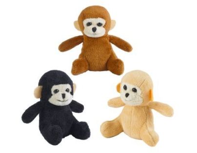 Alltoys Plyšová opička 9 cm