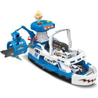 Alltoys Policajná loď hrací set chyť žraloka - Poškodený obal