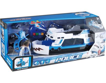 Alltoys Policajná loď hrací set chyť žraloka - Poškodený obal