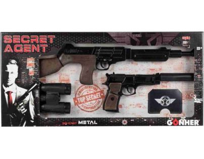 Alltoys Policajné sada Top Secret kapslíková 8 rán