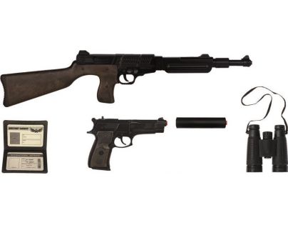 Alltoys Policajné sada Top Secret kapslíková 8 rán