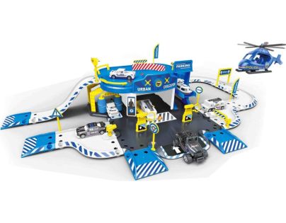 Alltoys Policajná stanica Hrací set 62 dielikov - Poškodený obal