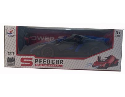 Alltoys RC Auto 1 : 14 závodné auto 28 cm dobíjacie čiernomodré