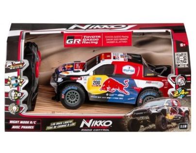 Alltoys RC auto Dakar Toyota so svetlami 1:18