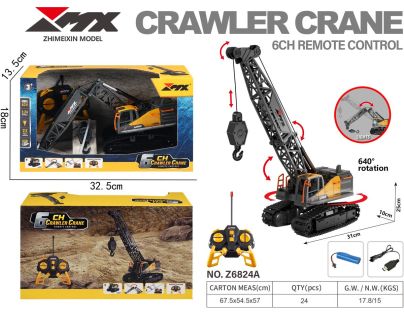 Alltoys RC drápový žeriav 1:24 40MHZ