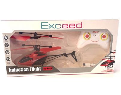 Alltoys RC Helikoptéra 17 cm červená