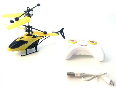 Alltoys RC Helikoptéra 17 cm žltá
