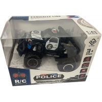 Alltoys RC policajné auto 1 : 43 černé 2