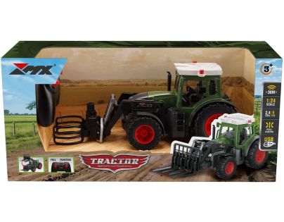 Alltoys RC traktor s kliešťami na balíky 2.4Ghz