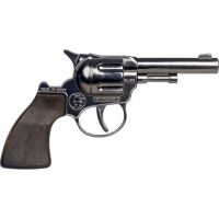 Alltoys Revolver kovbojský strieborný kovový