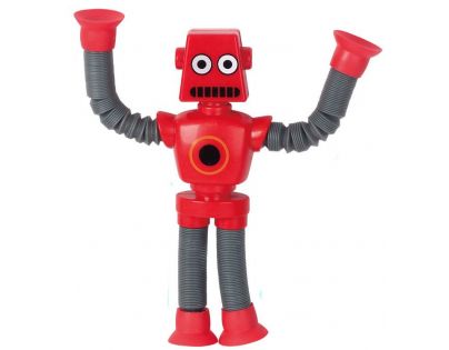 Alltoys Robot naťahovací červený