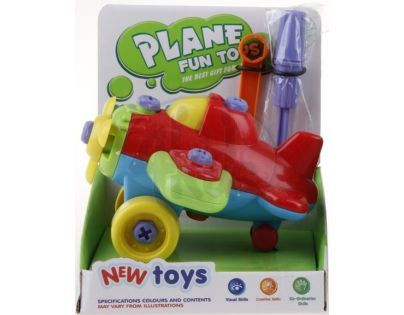 Alltoys Šroubovací letadlo 15cm