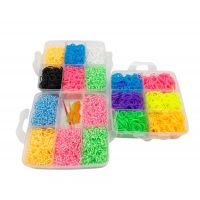 Alltoys Sada gumičiek 3 000 ks na výrobu náramkov Loom Band