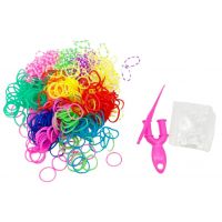 Alltoys Sada gumičiek 500 ks na výrobu náramkov Loom band Motýľ 2