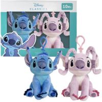 Alltoys Sada plyšových klipov Stitch Angel 2 ks