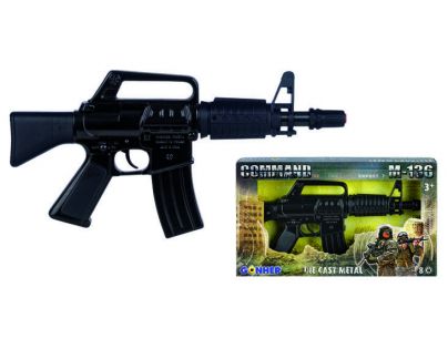 Alltoys Samopal policajný 8 rán - Poškodený obal