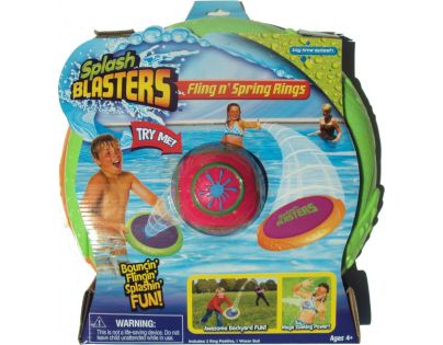 Alltoys Splash Blaster vodní bomba a 2 létající disky