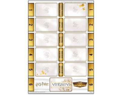 Alltoys Spoločenská hra Harry Potter Top Trums battle mat