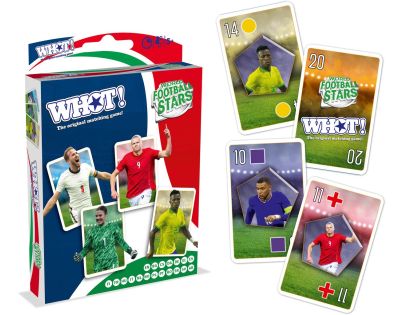 Alltoys Spoločenská hra WHOT Svetové futbalové hviezdy