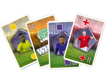 Alltoys Spoločenská hra WHOT Svetové futbalové hviezdy