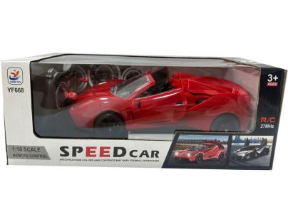 Alltoys Športové RC auto 1 : 18 červený kabriolet - Poškodený obal